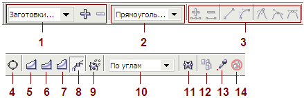 Панель интерактивных инструментов, а также панель атрибутов инструмента Interactive Envelope и соответствующее пристыковываемое окно Панель интерактивных инструментов, а также панель атрибутов инструмента Interactive Envelope и соответствующее пристыковываемое окно